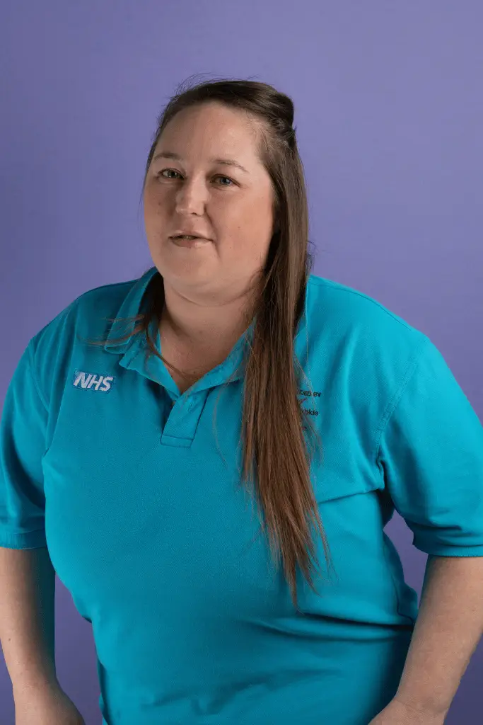 Portrait of Hayley, staff member at Abide Home Care.