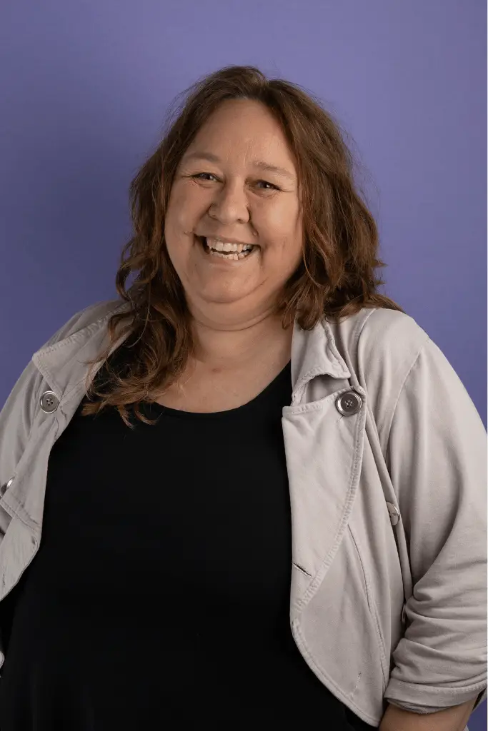 Portrait of Tracey, Care Co-ordinator at Abide Home Care.